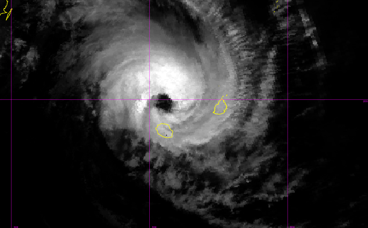 Image satellite Infra-Rouge