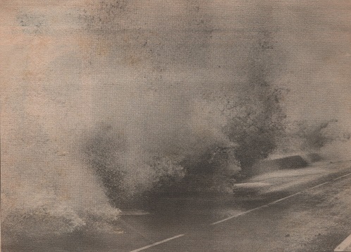 Submersion route du littoral