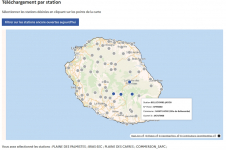 Choix des stations d'intérêt