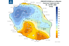 Cumuls sur 3 jours apportés par FYTIA
