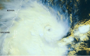 Cyclone tropical IALY à proximité du Kenya