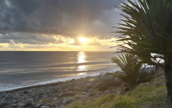 Levé de soleil, Champ Borne.