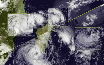 6 phénomènes cycloniques ont impacté les terres habitées.