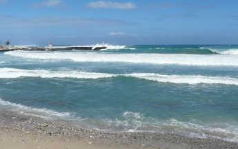 Hausse du niveau de la mer.