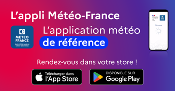 Applications mobiles de Météo-France