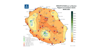 Bulletin climatique mensuel de La Réunion - mars 2026