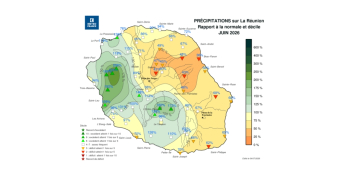 Bulletin climatique mensuel de la Réunion - Juin 2026