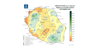 Bulletin climatique mensuel de la Réunion - Septembre 2026