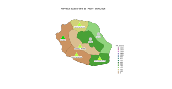 Prévision Saisonnière - La Réunion - Août 2026