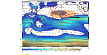 Tendance météo mensuelle pour du 30 mars au 26 avril 2026