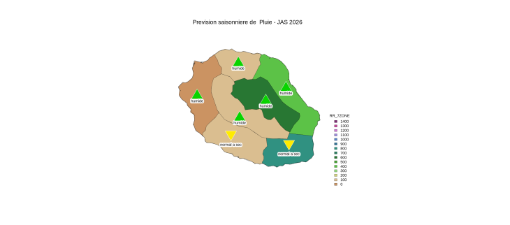 Prévision Saisonnière - La Réunion - Juin 2026