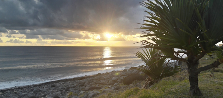 Levé de soleil, Champ Borne.