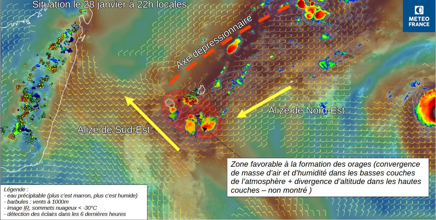 situation synoptique du 28 janvier 2024 18h