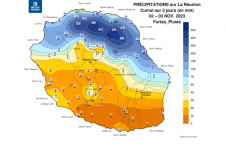 Fortes pluies des 2 et 3 novembre 2023 à la Réunion
