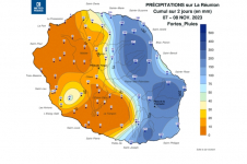 Fortes pluies des 7 et 8 novembre 2023 à la Réunion