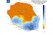 Episode pluvieux du 13 au 15 juillet