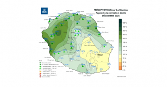 Bulletin climatique de La Réunion - décembre 2025