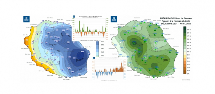 Saison des Pluies 2021-2022 à la Réunion